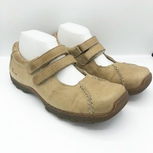 Dr Marten Velcro Strap Leather Shoes Slip On